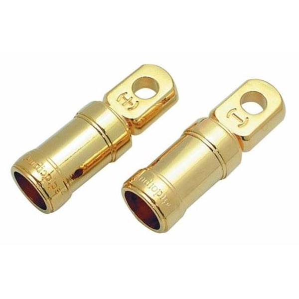 Audiopipe AUDIOP BTC10 1-0 Gauge Ring Terminal - Gold BTC10 - main